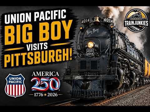 Union Pacific Big Boy Visits Pittsburgh video thumbnail